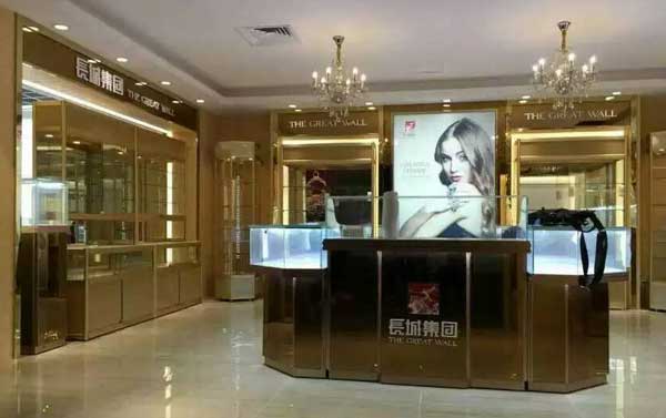 時尚大方精品展柜，可以讓商品更好的展現