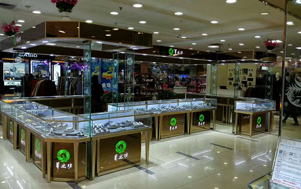 珠寶玉器展示柜設計